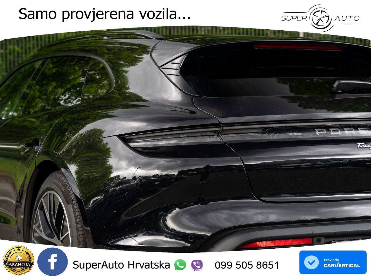 Porsche Taycan Sport Turismo 105 kWh (435 KS)