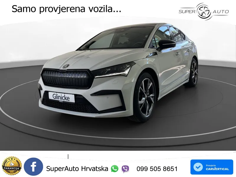 Škoda Enyaq Coupe iV 85 82 kWh (286 KS) SportLine LED+GR SJED+ACC