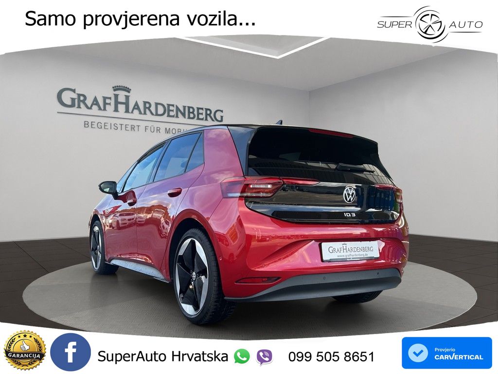 Volkswagen ID.3 Pro S 82 kWh (231 KS) LED+GR SJED+ACC