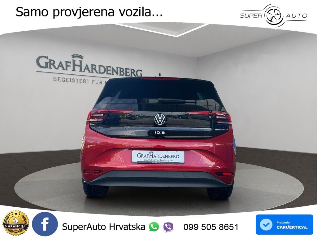 Volkswagen ID.3 Pro S 82 kWh (231 KS) LED+GR SJED+ACC