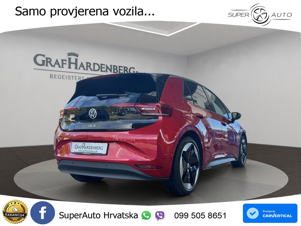 Volkswagen ID.3 Pro S 82 kWh (231 KS) LED+GR SJED+ACC