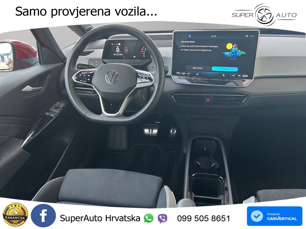 Volkswagen ID.3 Pro S 82 kWh (231 KS) LED+GR SJED+ACC