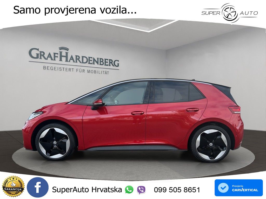 Volkswagen ID.3 Pro S 82 kWh (231 KS) LED+GR SJED+ACC
