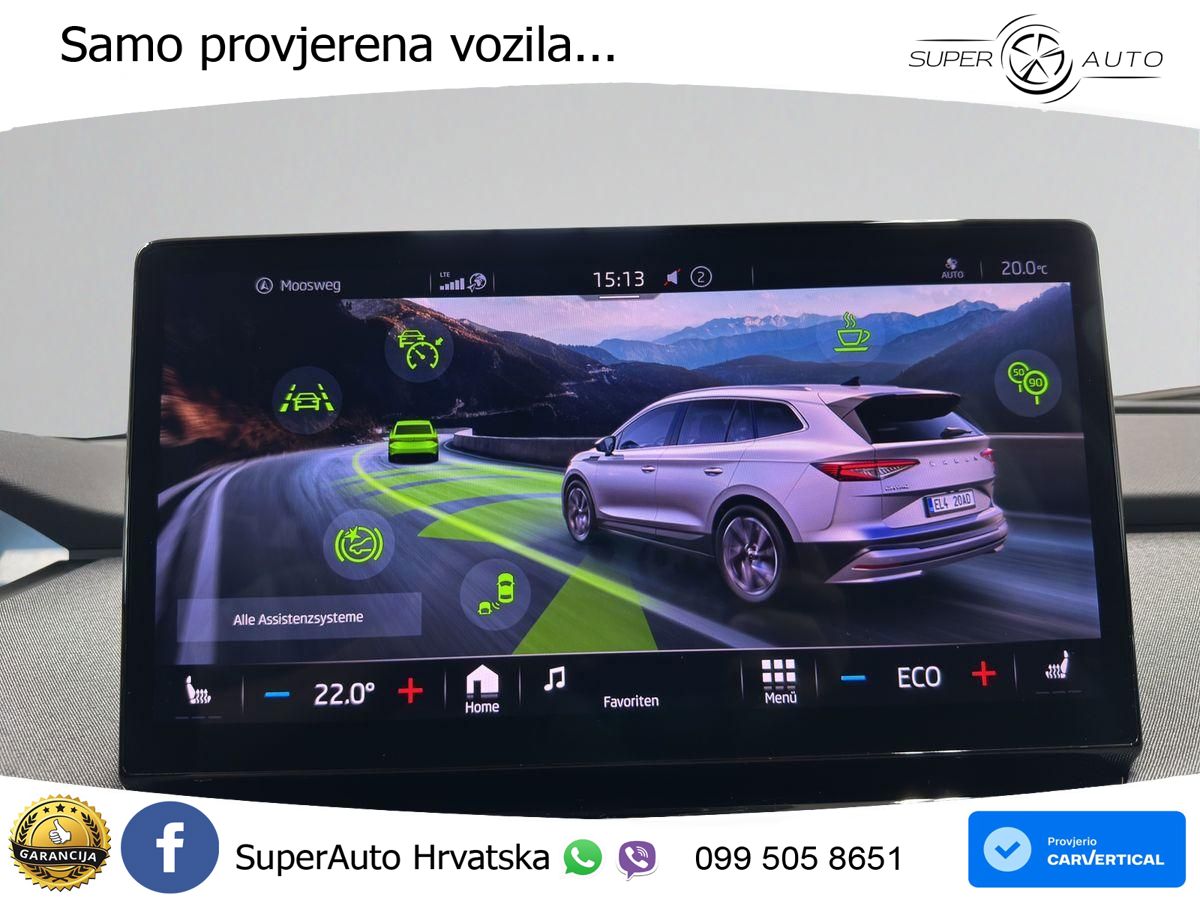 Škoda Enyaq iV 80 82 kWh (204 KS) Loft LED+GR SJED+ACC