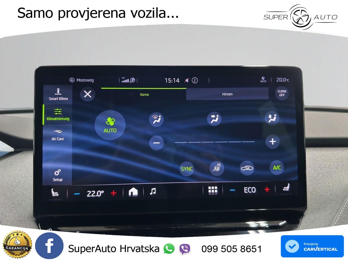 Škoda Enyaq iV 80 82 kWh (204 KS) Loft LED+GR SJED+ACC