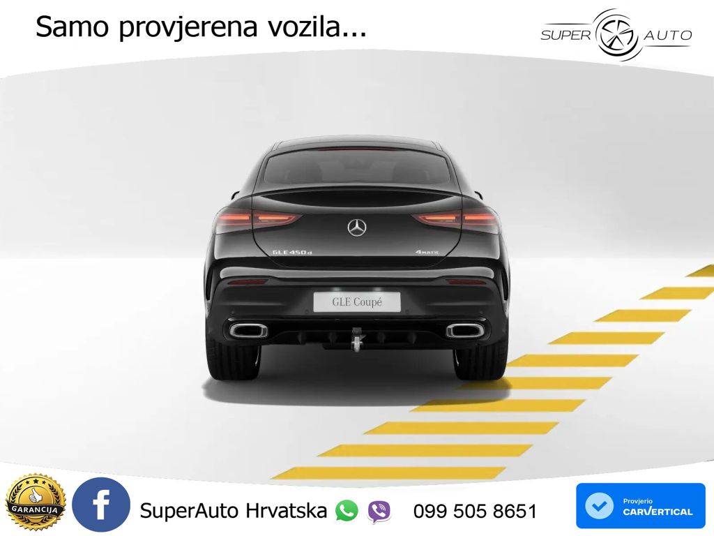 Mercedes GLE Coupe 450d (367 KS) EQ Boost 4MATIC 9G-TRONIC AMG LED+GR SJED+ACC