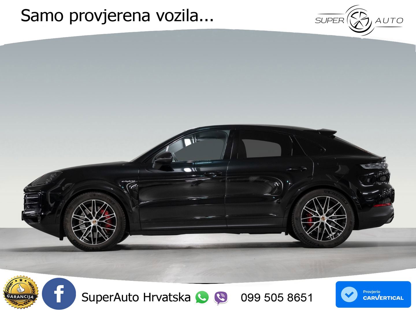 Porsche Cayenne Coupe S 3.0 V6 (519 KS) E-Hybrid Tiptronic S