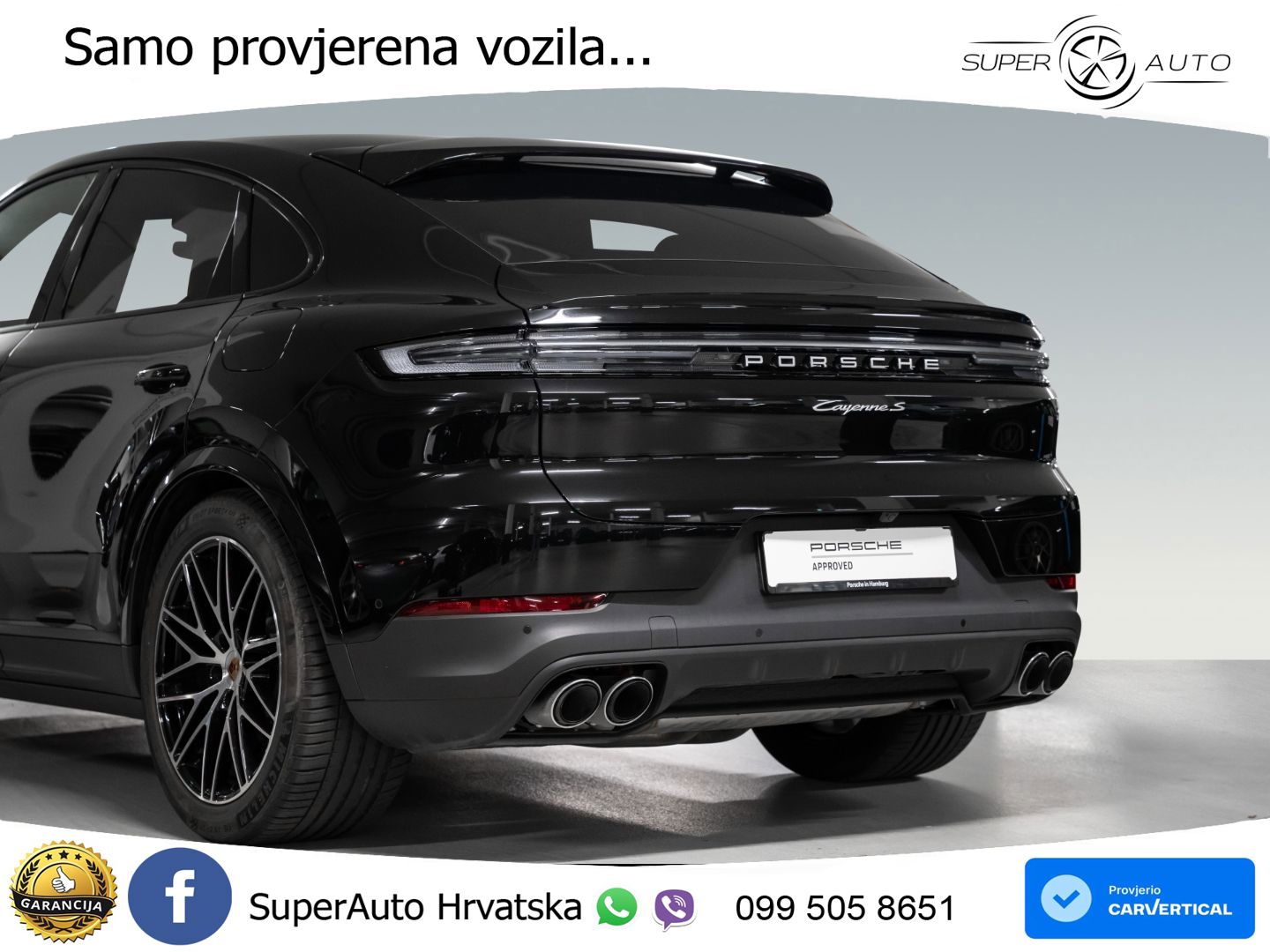 Porsche Cayenne Coupe S 3.0 V6 (519 KS) E-Hybrid Tiptronic S