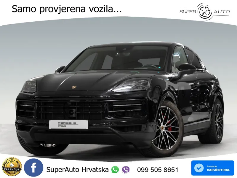 Porsche Cayenne Coupe S 3.0 V6 (519 KS) E-Hybrid Tiptronic S LED+GR SJED+ACC