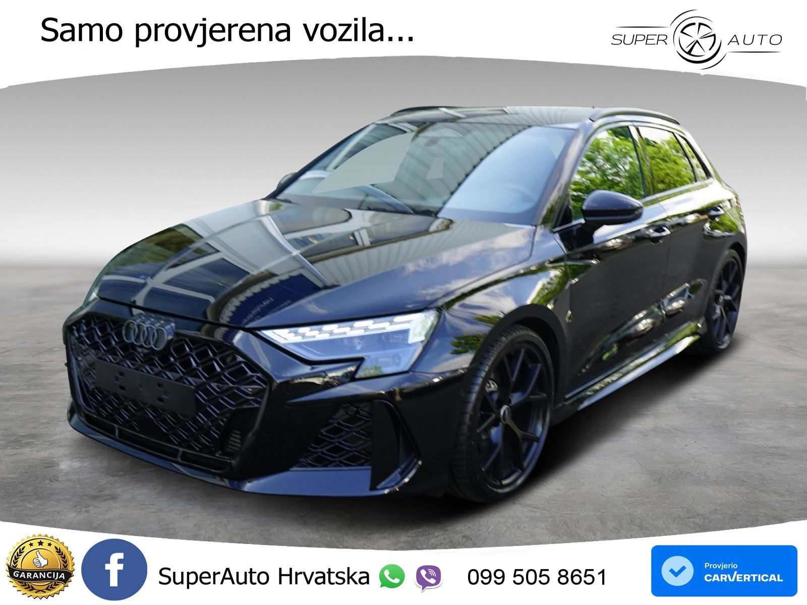 Audi RS3 Sportback 2.5 TFSI (400 KS) quattro S tronic LED+GR SJED+ACC