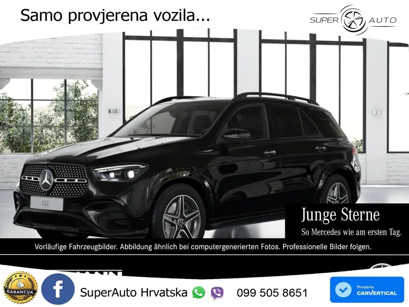 Mercedes GLE 450d (367 KS) EQ Boost 4MATIC 9G-TRONIC AMG ACC+HEAD+GR SJED+360+PANO