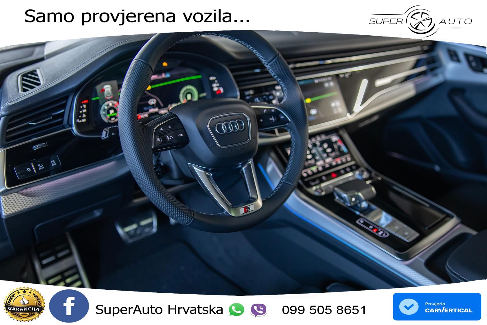 Audi Q8 50 TDI V6 (286 KS) quattro Tiptronic S line LED+GR SJED+ACC