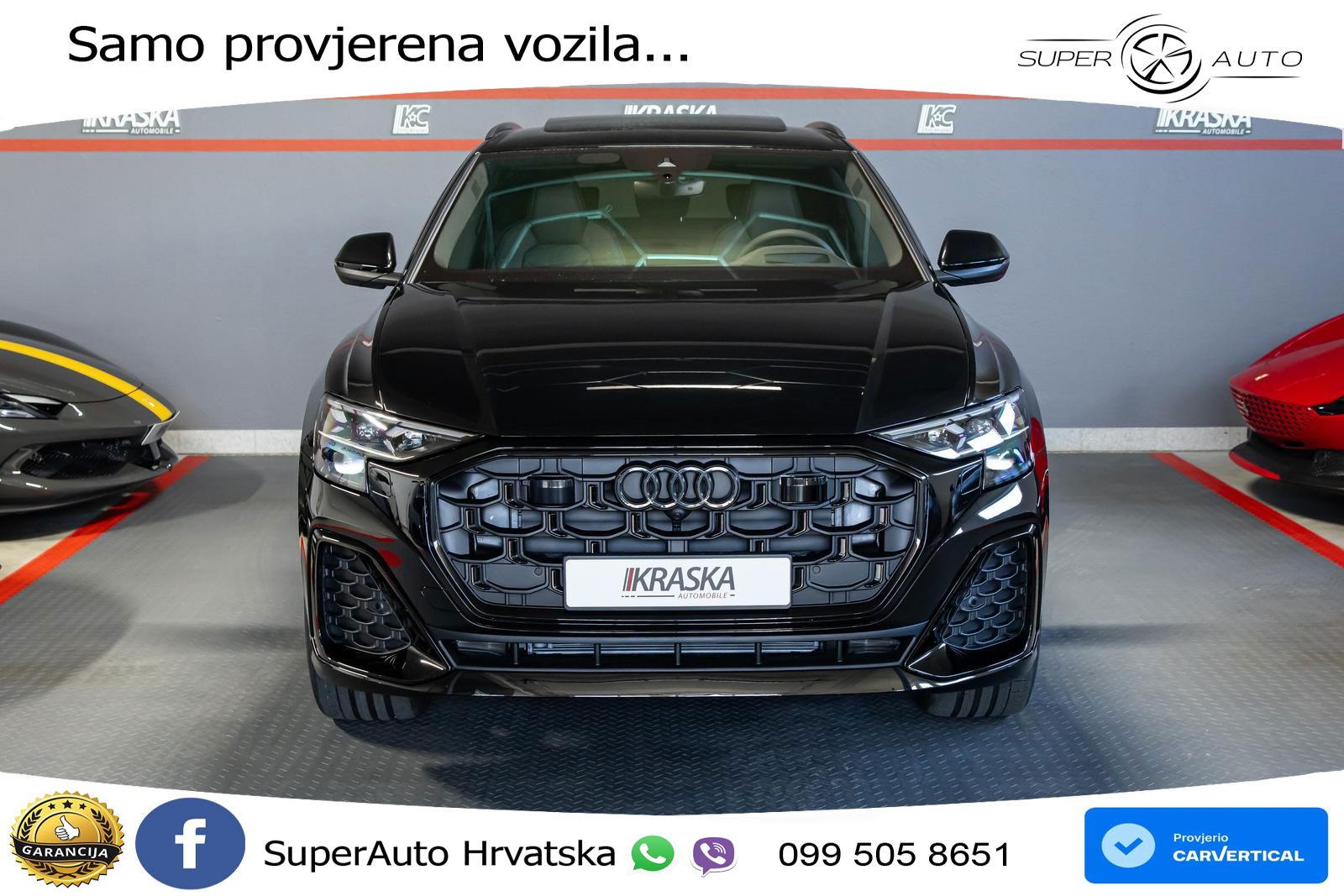 Audi Q8 50 TDI V6 (286 KS) quattro Tiptronic S line LED+GR SJED+ACC