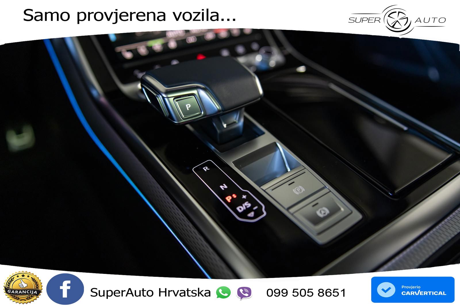 Audi Q8 50 TDI V6 (286 KS) quattro Tiptronic S line LED+GR SJED+ACC