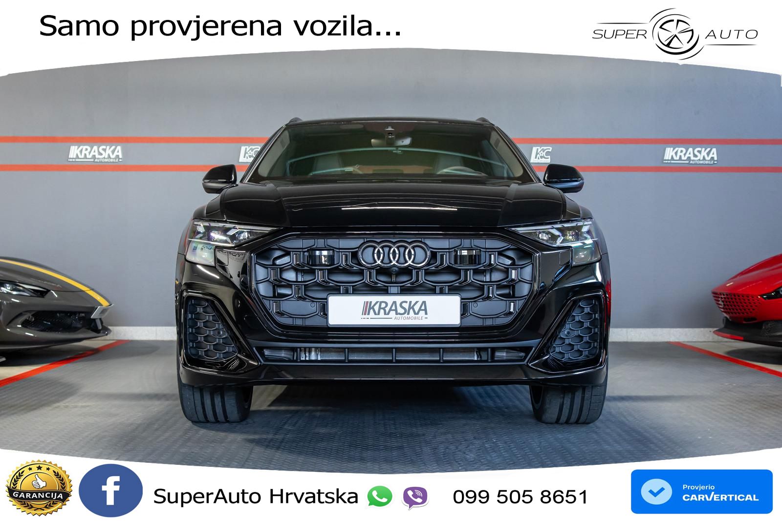 Audi Q8 50 TDI V6 (286 KS) quattro Tiptronic S line LED+GR SJED+ACC