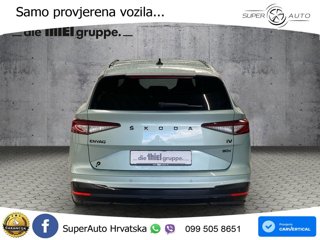 Škoda Enyaq iV 80x 82 kWh (265 KS) AWD