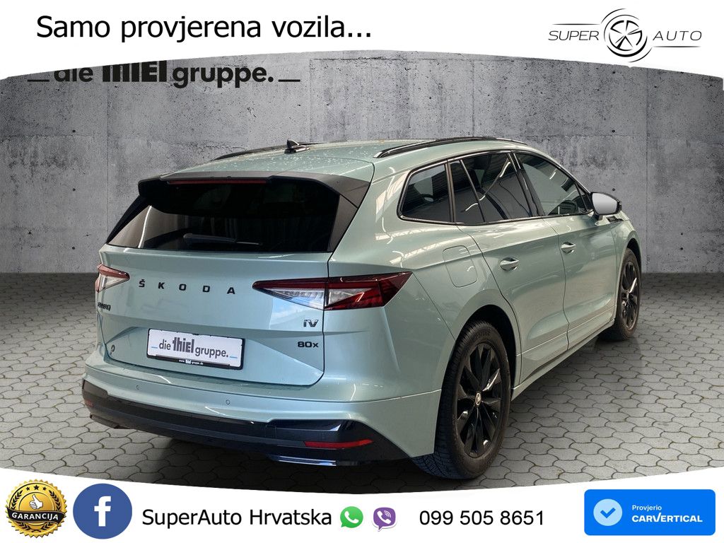 Škoda Enyaq iV 80x 82 kWh (265 KS) AWD
