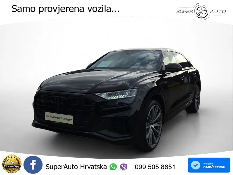Audi Q8 55 TFSI V6 (340 KS) quattro Tiptronic S line LED+GR SJED+ACC
