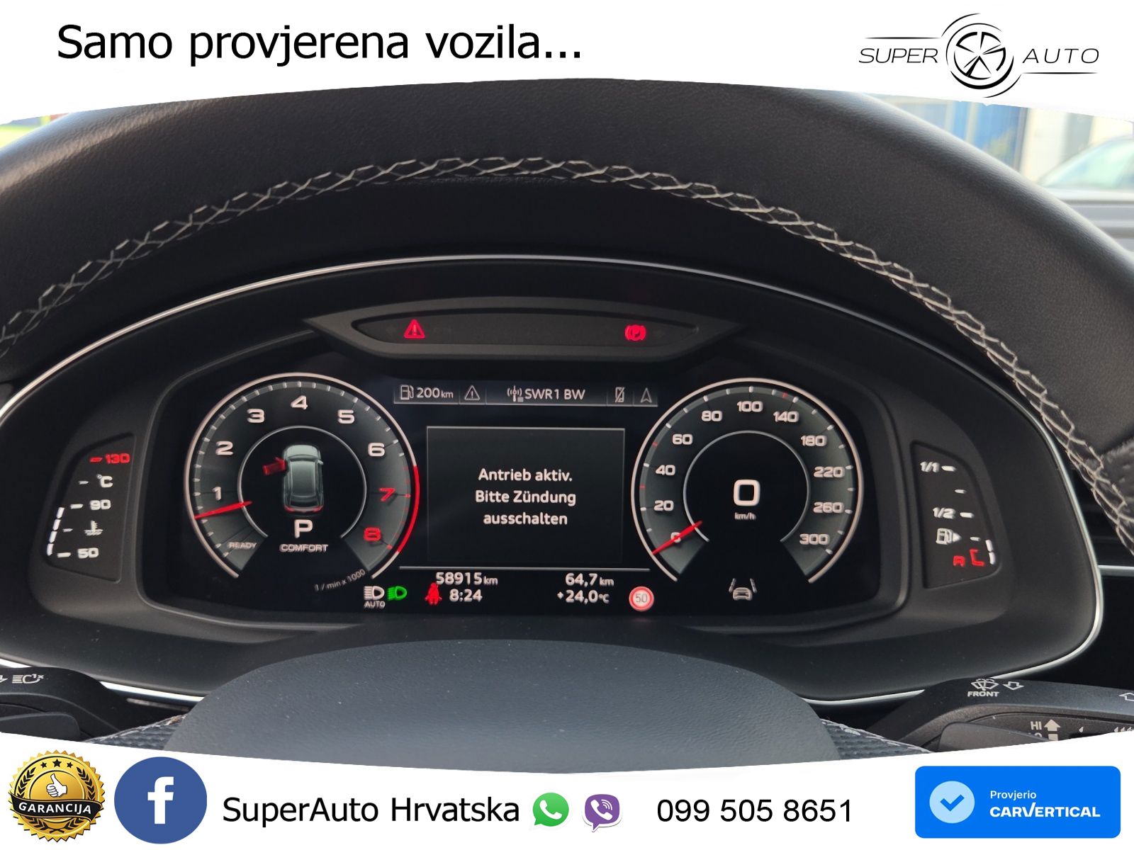 Audi Q8 55 TFSI V6 (340 KS) quattro Tiptronic