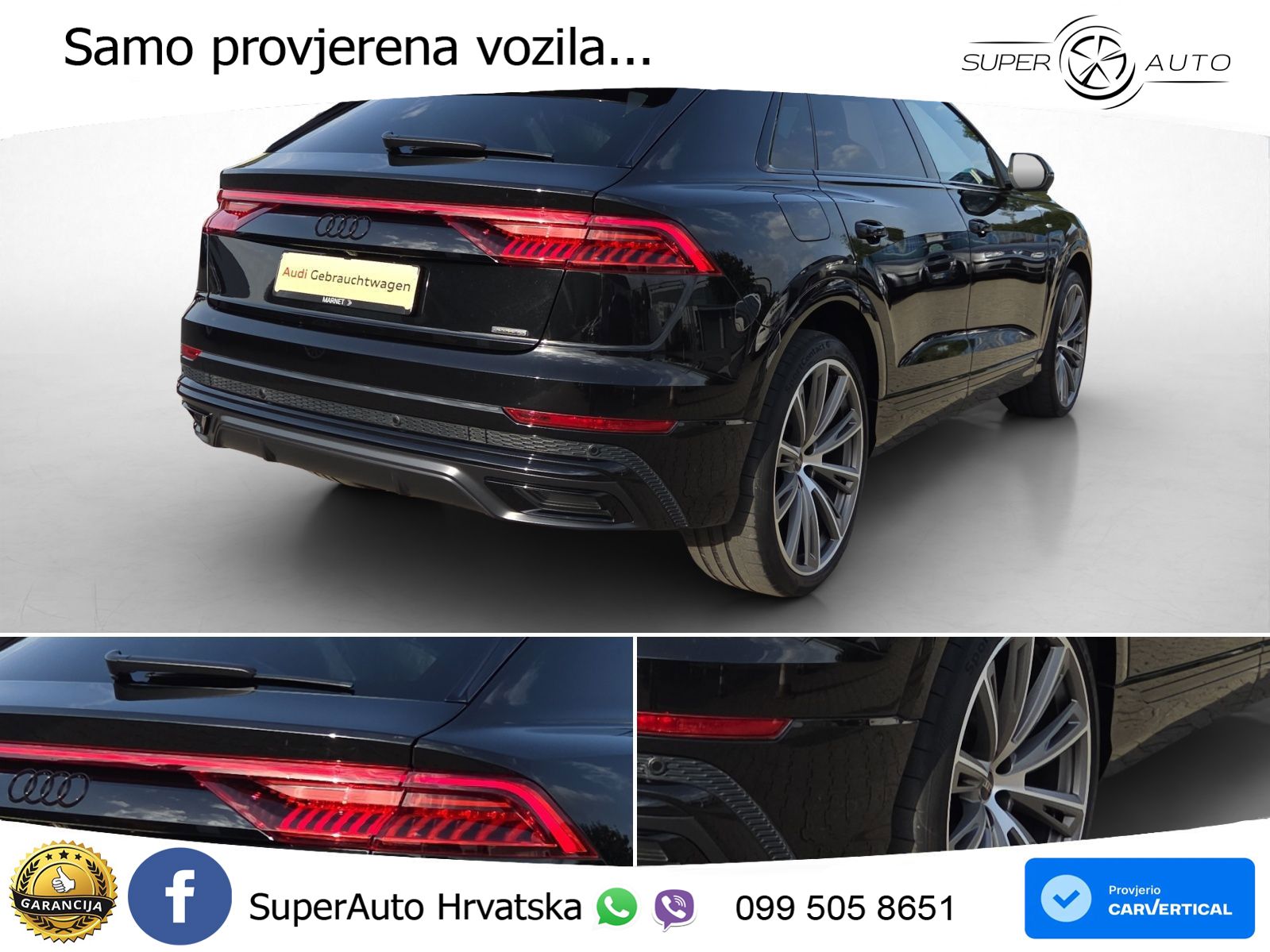 Audi Q8 55 TFSI V6 (340 KS) quattro Tiptronic
