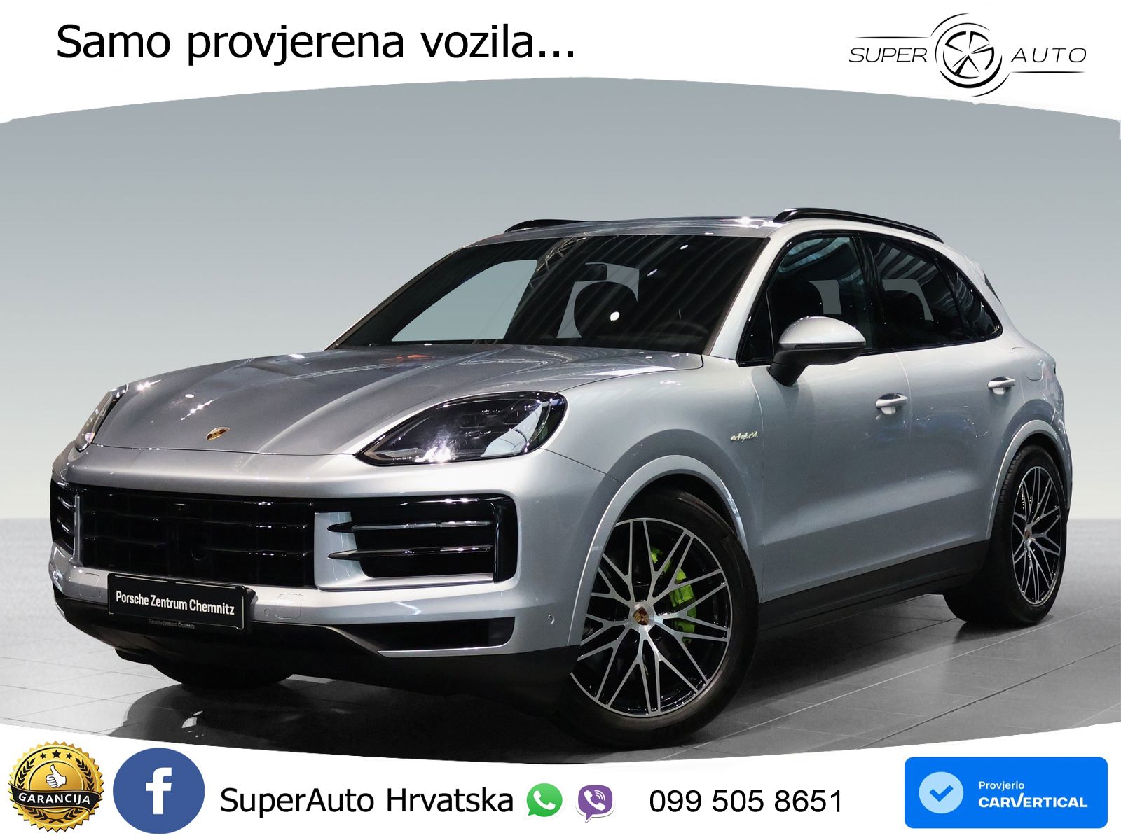 Porsche Cayenne 3.0 V6 (470 KS) E-Hybrid Tiptronic S
