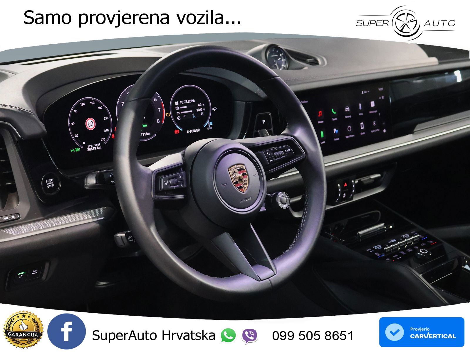 Porsche Cayenne 3.0 V6 (470 KS) E-Hybrid Tiptronic S