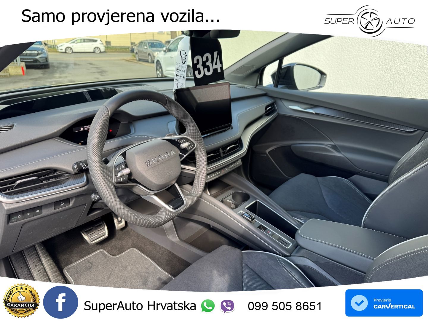 Škoda Enyaq Coupe iV 85 82 kWh (286 KS) SportLine LED+GR SJED+ACC