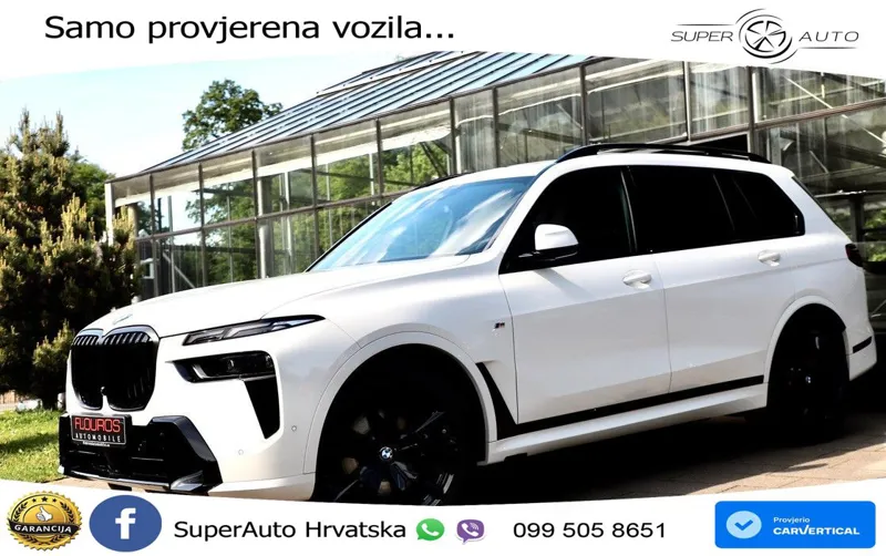 BMW X7 40d (352 KS) xDrive Steptronic M Sport