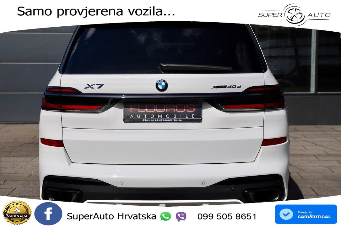 BMW X7 40d (352 KS) xDrive Steptronic M Sport
