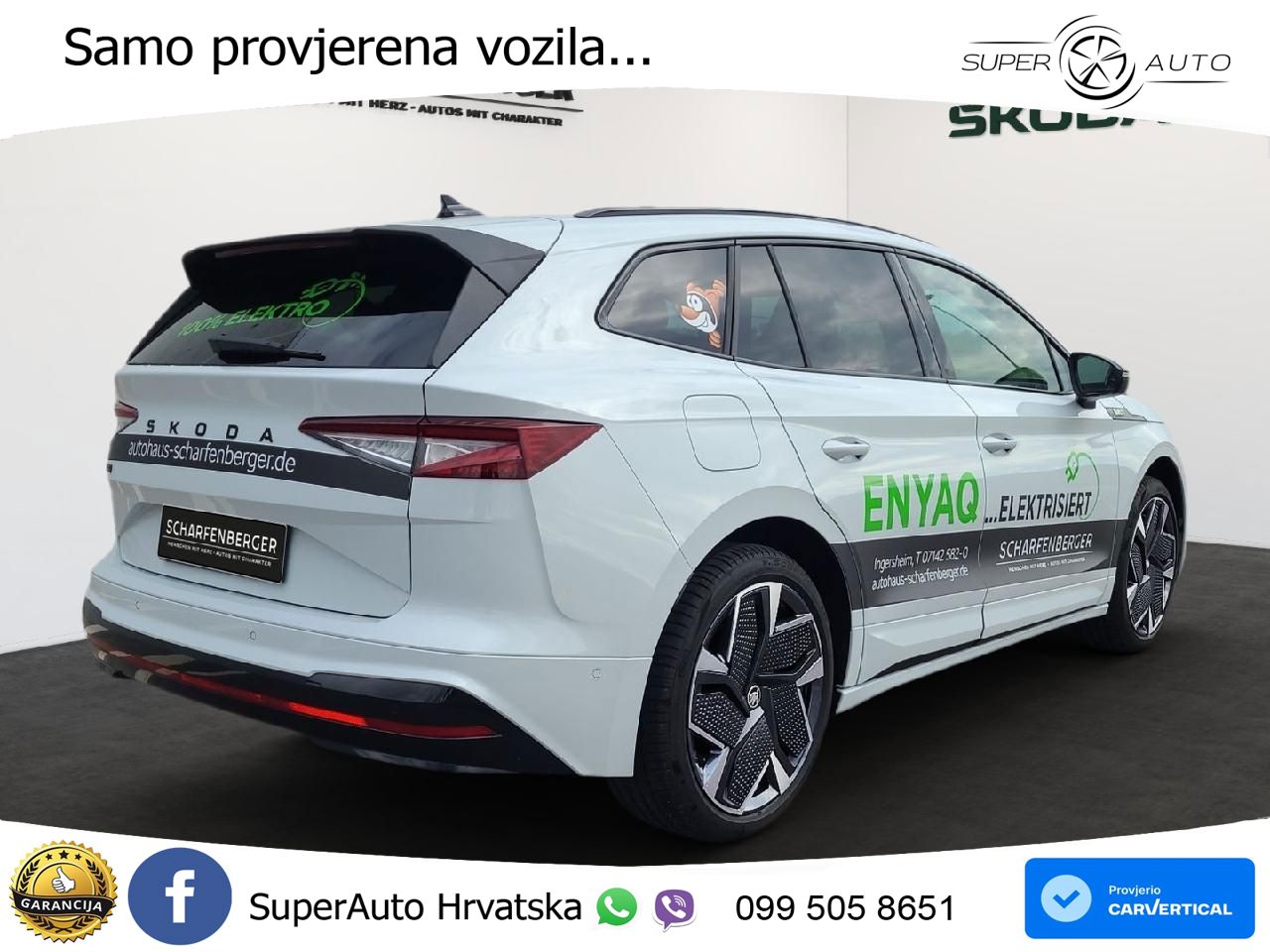 Škoda Enyaq iV RS 82 kWh (340 KS) AWD