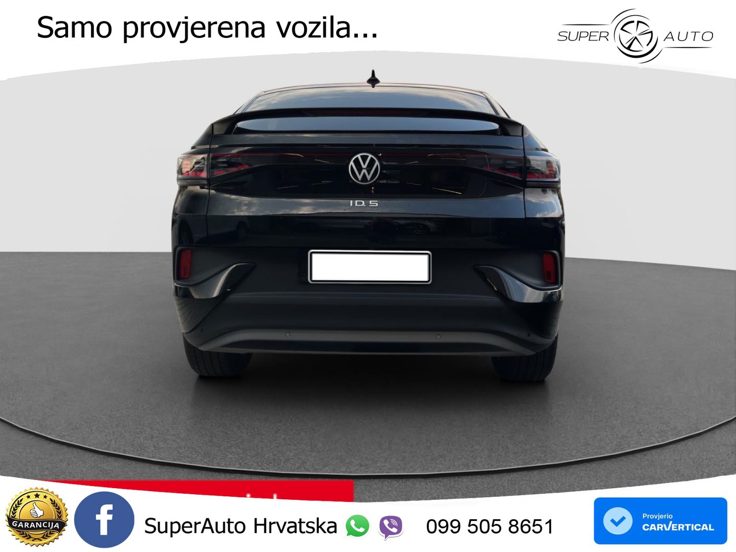 Volkswagen ID.5 Pure 55 kWh (170 KS) LED+GR SJED+ACC