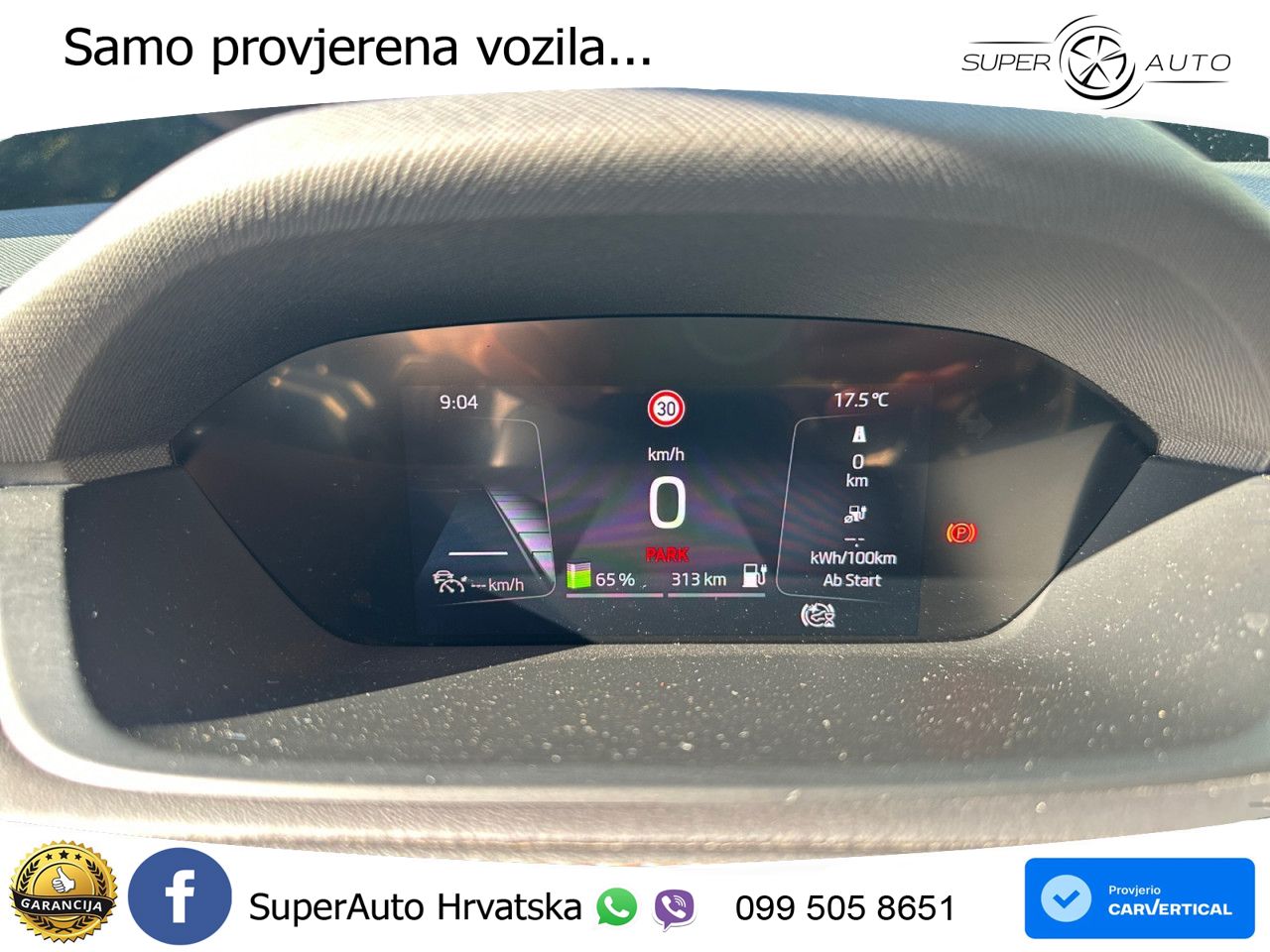 Škoda Enyaq iV 80 82 kWh (204 KS) LED+GR SJED+ACC