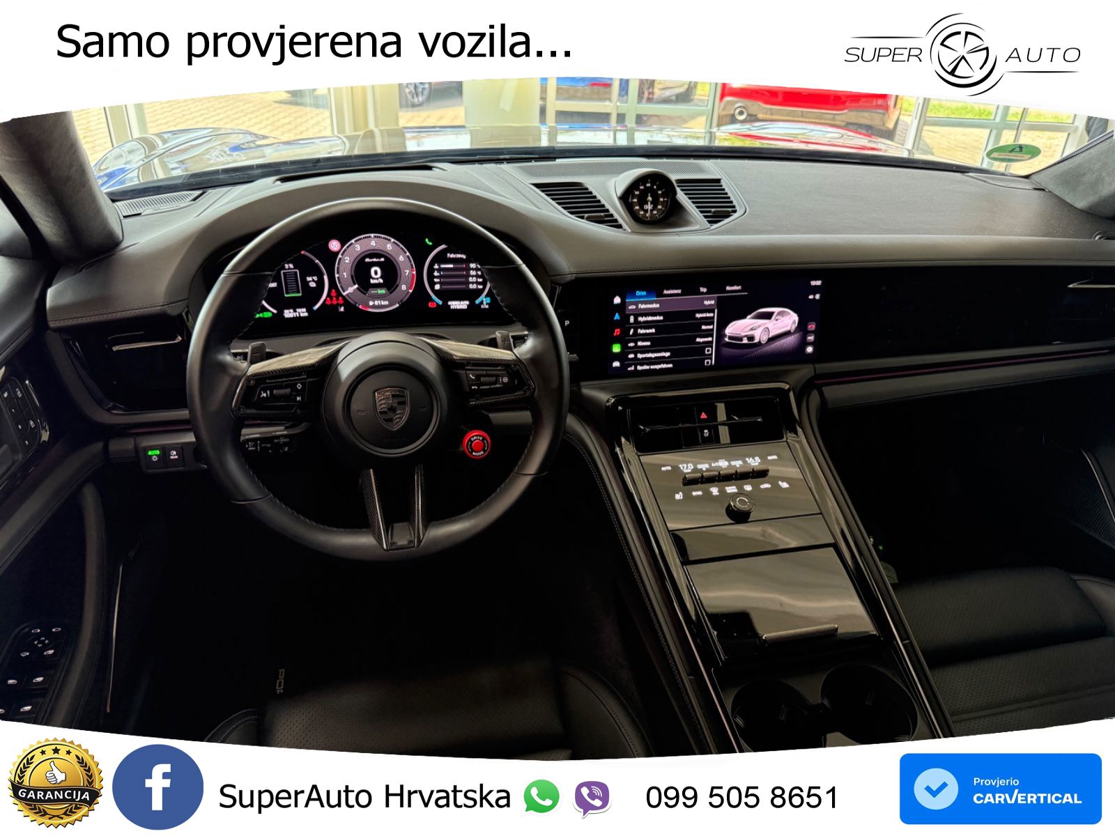 Porsche Panamera Turbo S 4.0 V8 (782 KS) E-Hybrid PDK ACC+HEAD+4xGR SJED+360+PANO
