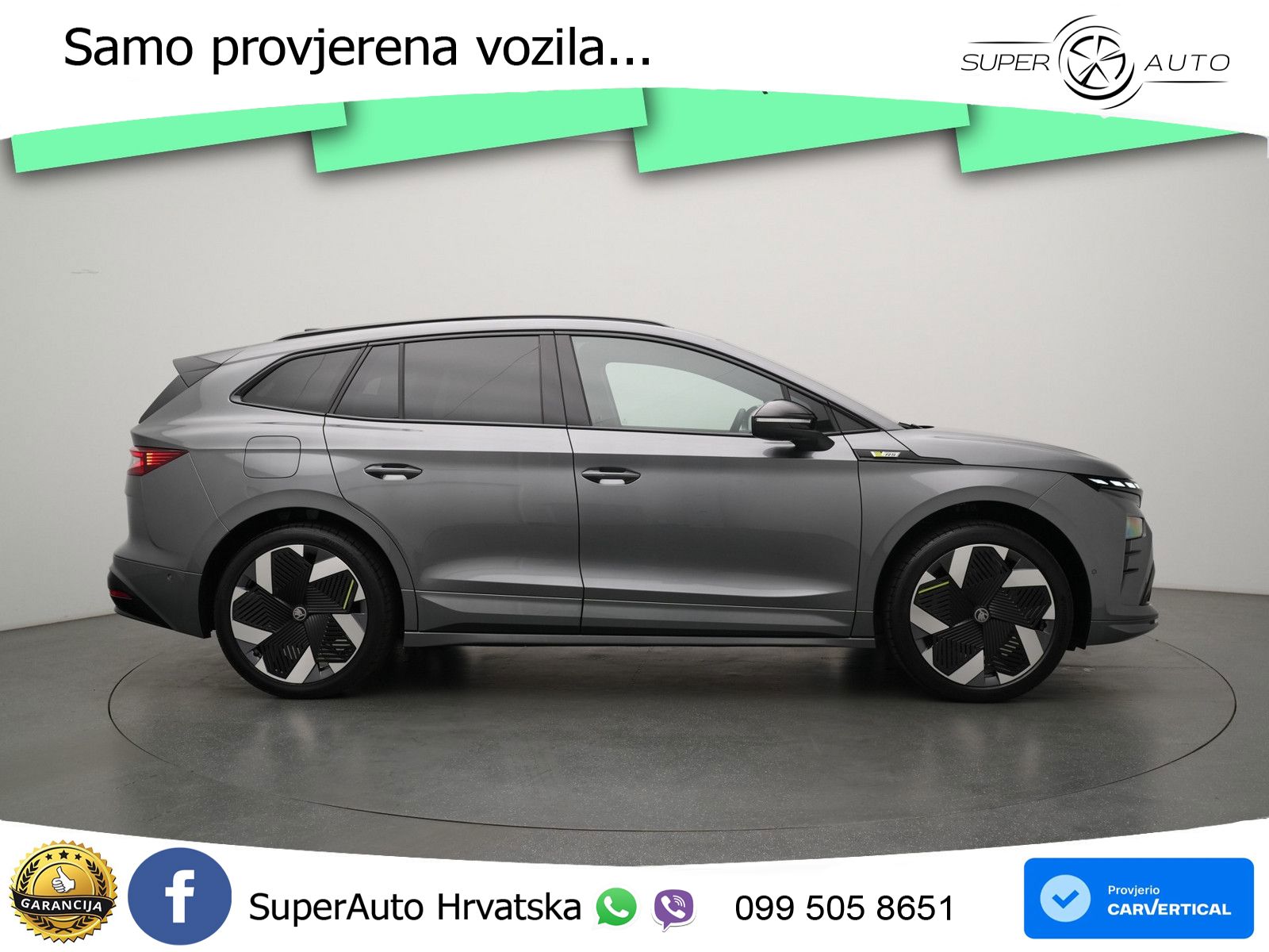 Škoda Enyaq 85 82 kWh (286 KS) SportLine LED+GR SJED+ACC