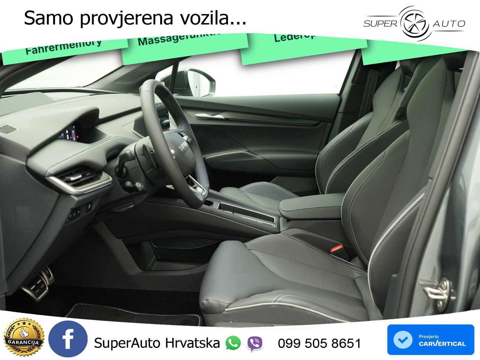 Škoda Enyaq 85 82 kWh (286 KS) SportLine LED+GR SJED+ACC