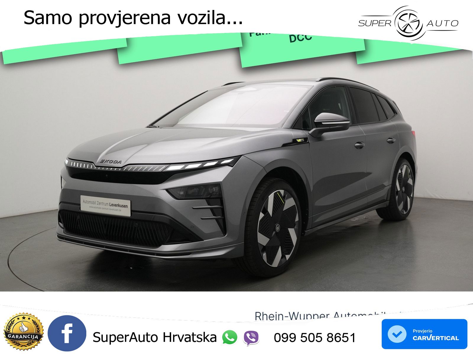 Škoda Enyaq 85 82 kWh (286 KS) SportLine LED+GR SJED+ACC