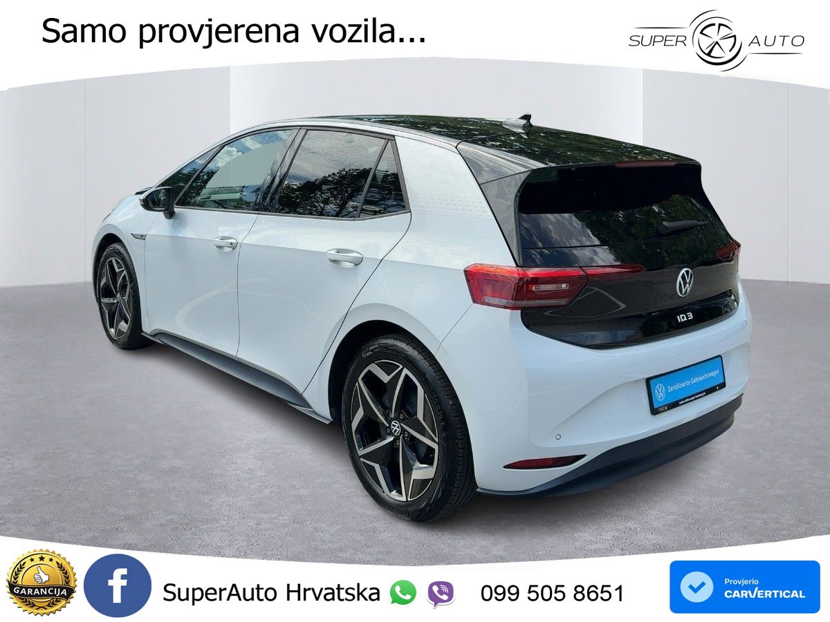 Volkswagen ID.3 Pro Performance 62 kWh (204 KS) LED+GR SJED+ACC