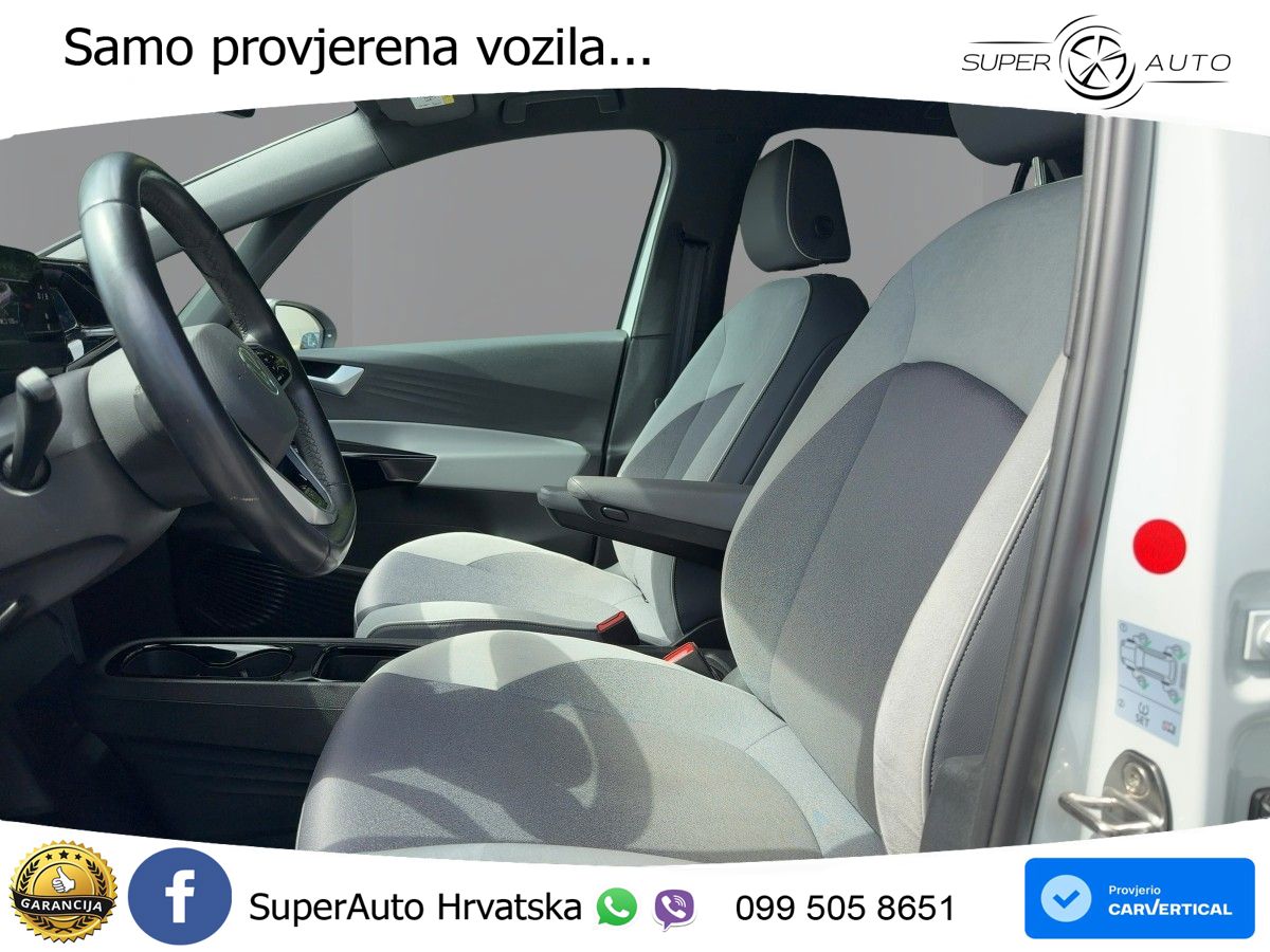 Volkswagen ID.3 Pro Performance 62 kWh (204 KS) LED+GR SJED+ACC