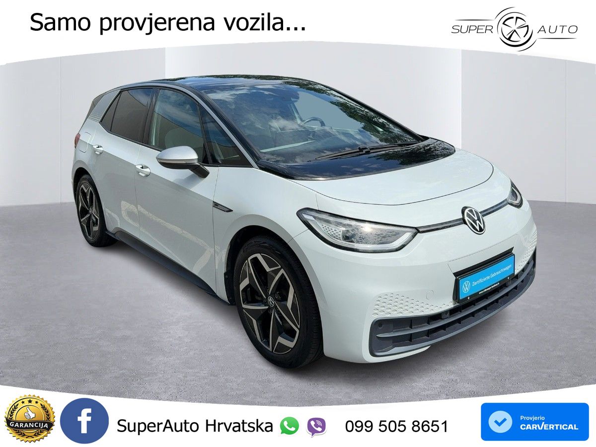 Volkswagen ID.3 Pro Performance 62 kWh (204 KS) LED+GR SJED+ACC