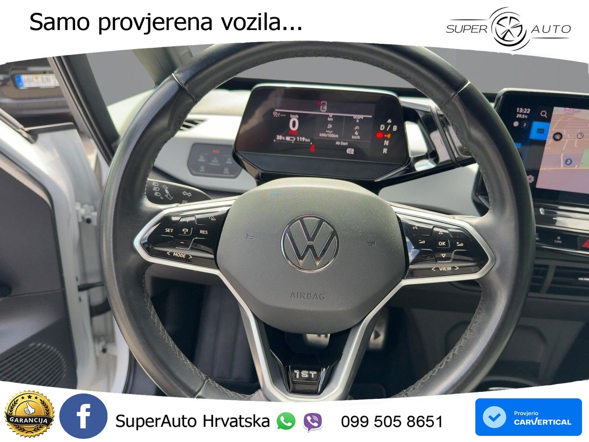 Volkswagen ID.3 Pro Performance 62 kWh (204 KS) LED+GR SJED+ACC