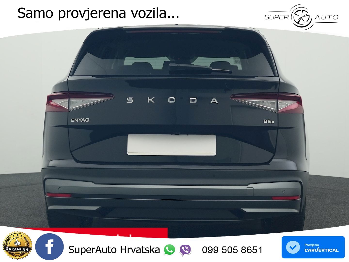 Škoda Enyaq iV 85x 82 kWh (286 KS) AWD