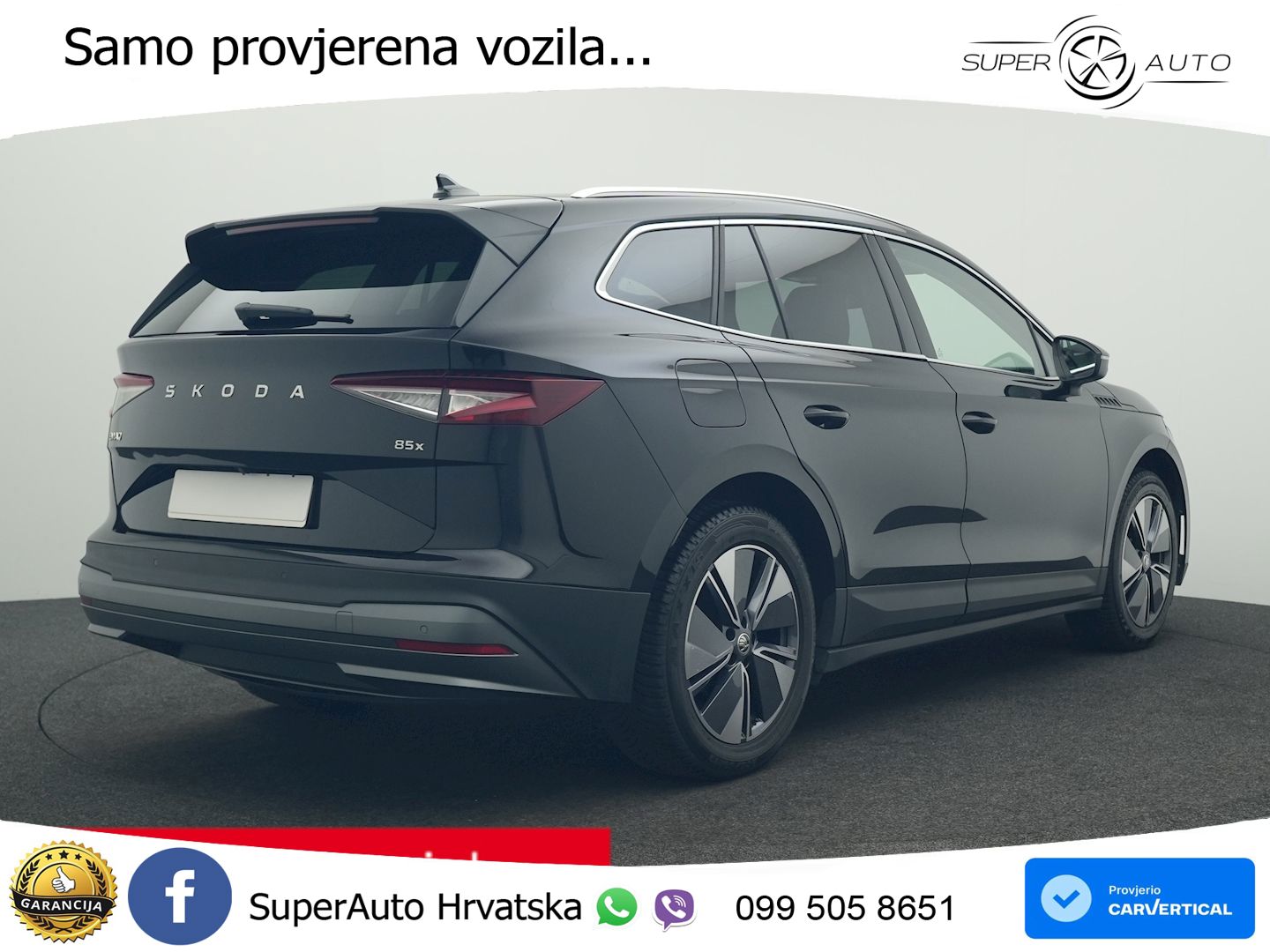 Škoda Enyaq iV 85x 82 kWh (286 KS) AWD