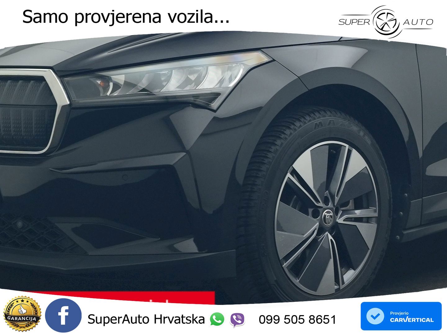 Škoda Enyaq iV 85x 82 kWh (286 KS) AWD