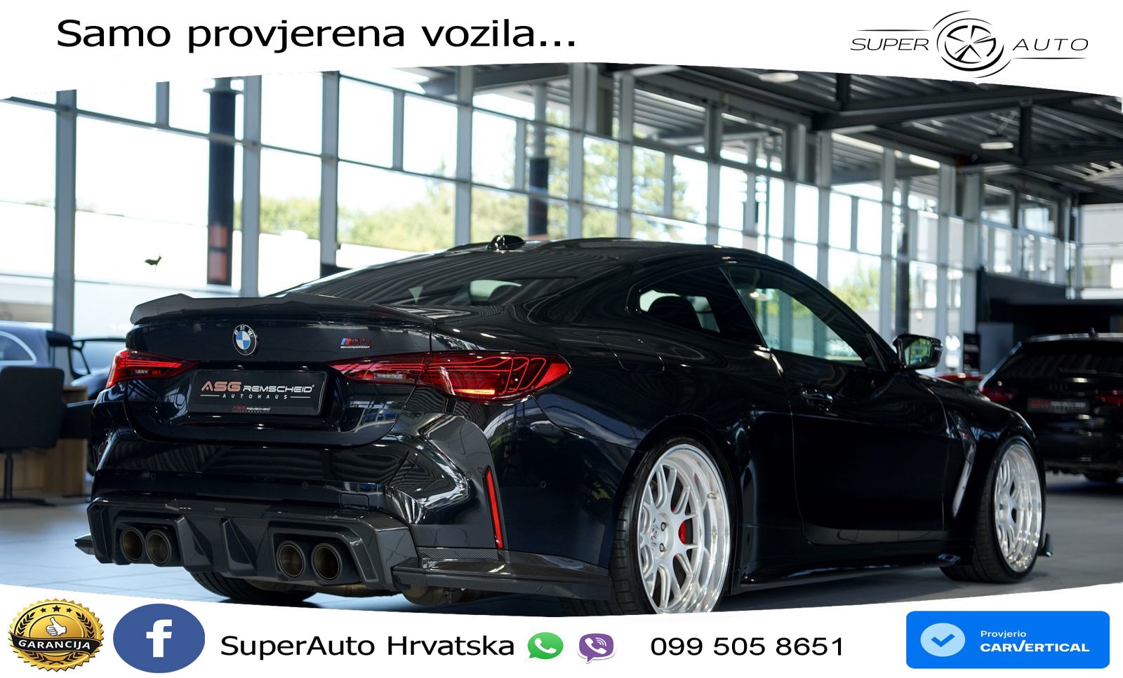 BMW M4 Competition 3.0 (530 KS) xDrive Steptronic LED+GR SJED+ACC