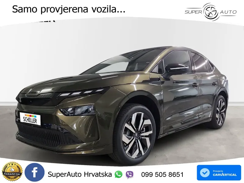 Škoda Enyaq Coupe iV 85 82 kWh (286 KS) SportLine LED+GR SJED+ACC
