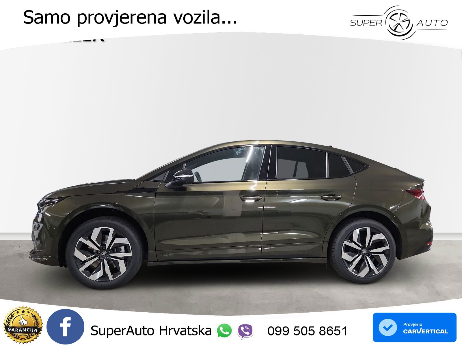 Škoda Enyaq Coupe iV 85 82 kWh (286 KS) SportLine LED+GR SJED+ACC