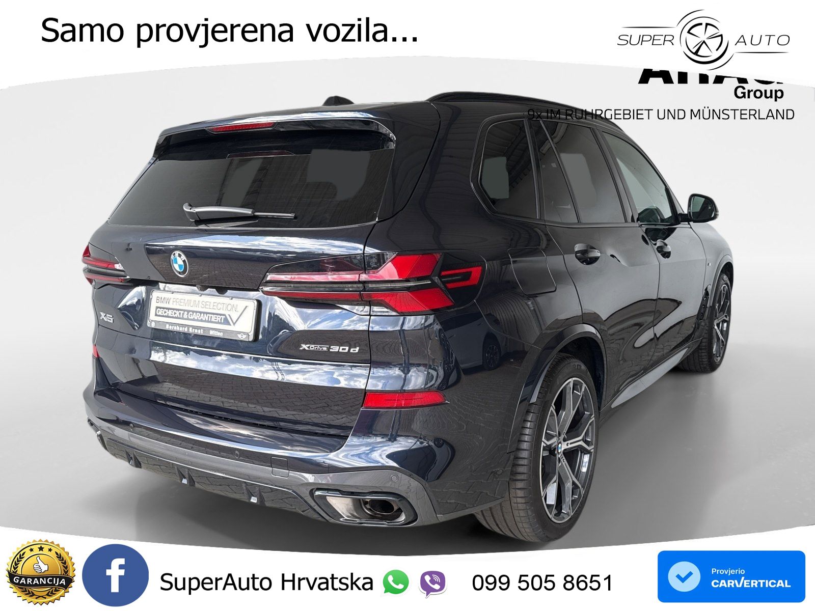 BMW X5 30d (298 KS) xDrive Steptronic M Sport LED+GR SJED+ACC