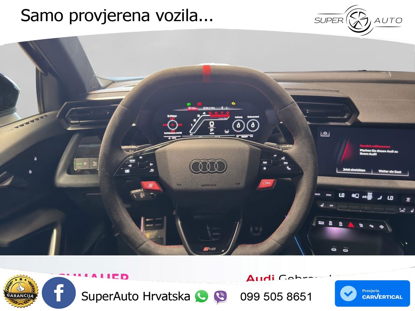 Audi RS3 Sedan 2.5 TFSI (400 KS) quattro S tronic LED+GR SJED+ACC