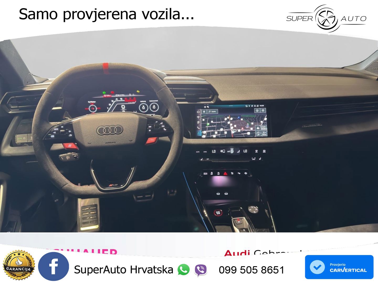 Audi RS3 Sedan 2.5 TFSI (400 KS) quattro S tronic LED+GR SJED+ACC