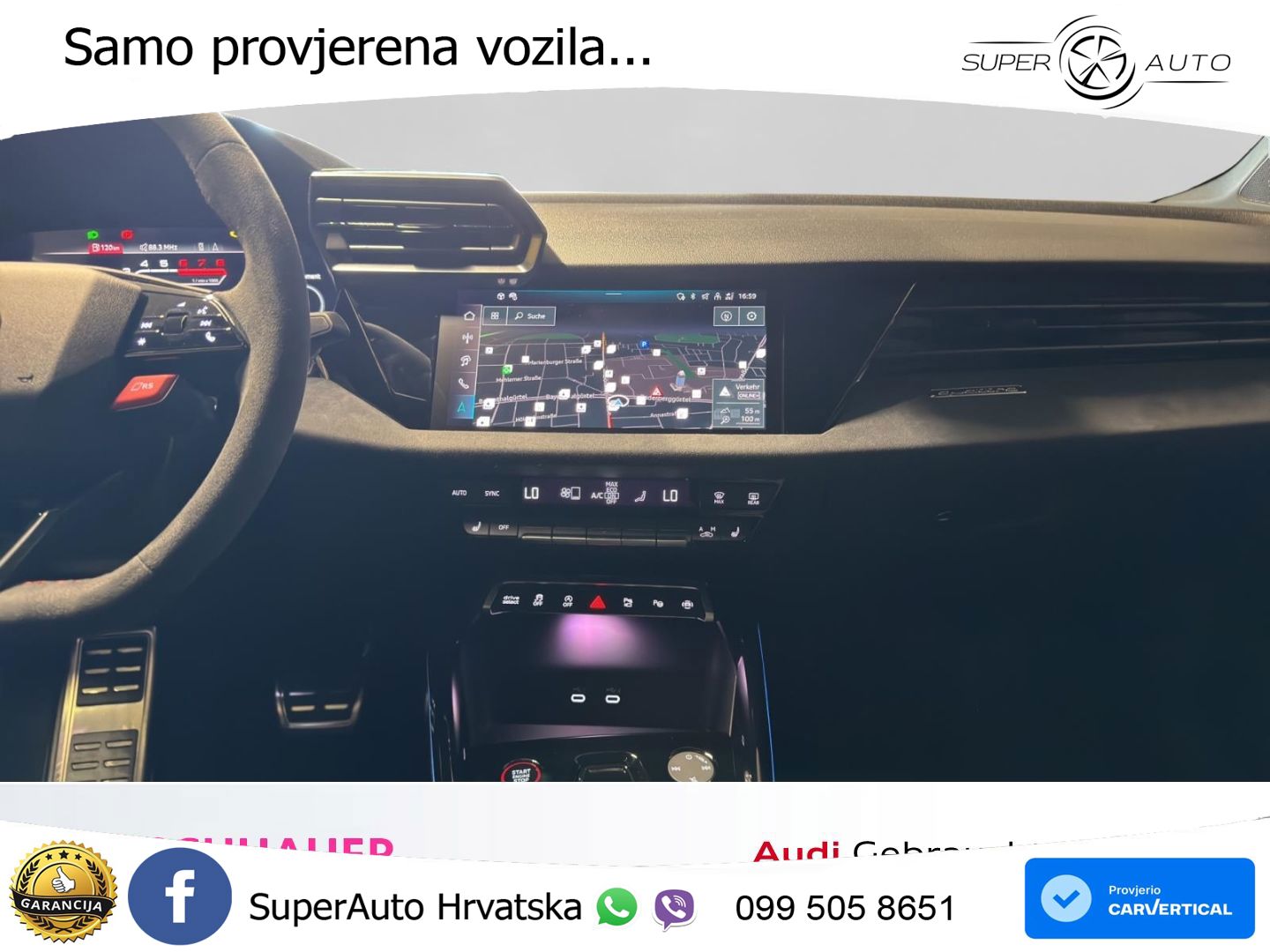 Audi RS3 Sedan 2.5 TFSI (400 KS) quattro S tronic LED+GR SJED+ACC